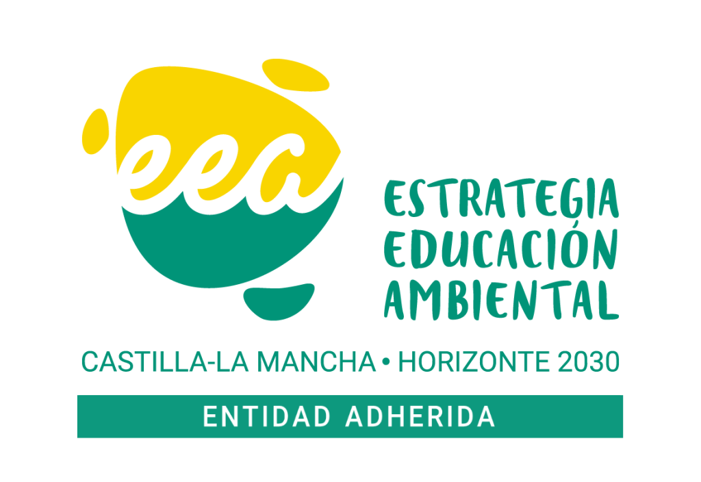 logo estrategia educación ambiental CLM entidades La veleta sostenible