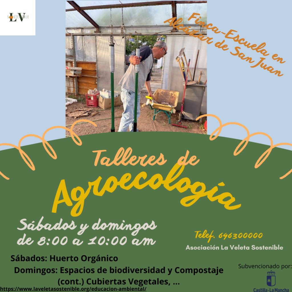 Cartel Talleres Otoño La Veleta Sostenible